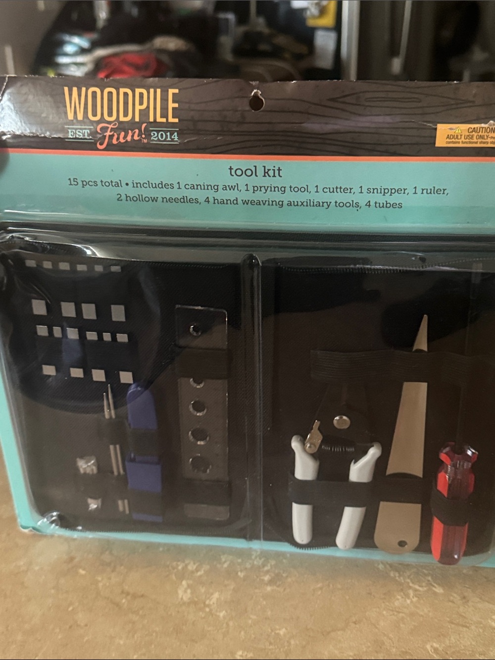 WOODPILE Fun Tool Kit – Black